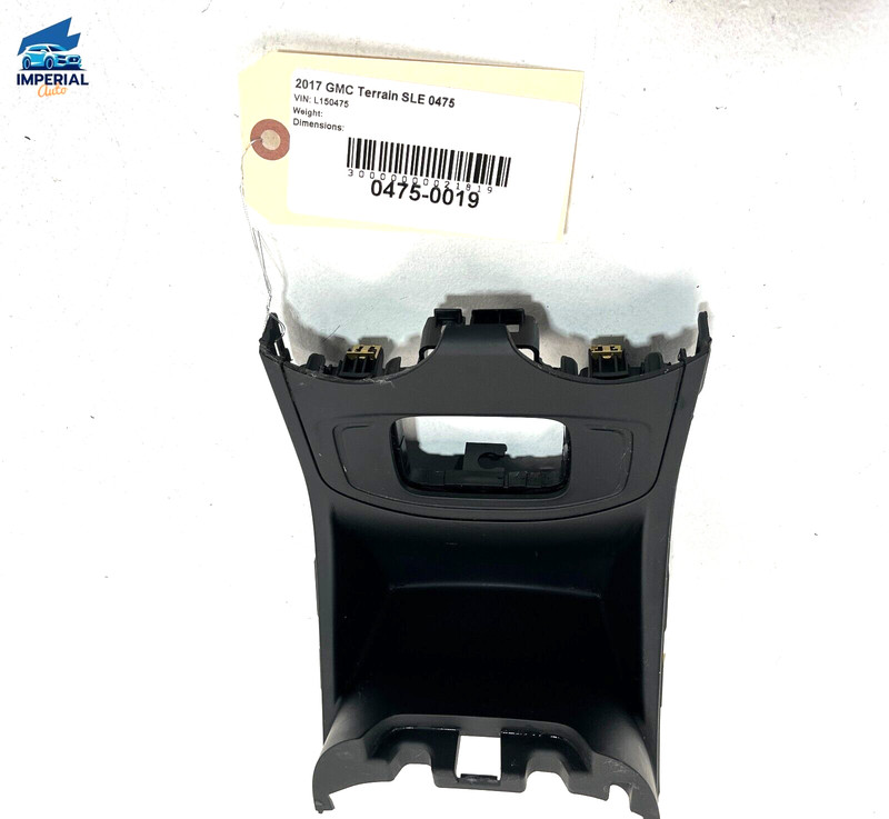 CENTER CONSOLE SWITCH BEZEL PLATE PANEL COVER TRIM GMC TERRAIN 2018-2023 OEM