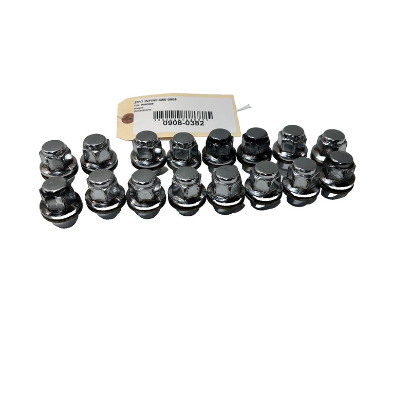 2016-2020 Infiniti Q50 Q60 Wheel Rim Lug Nut Bolt Set Of 16 PCS OEM