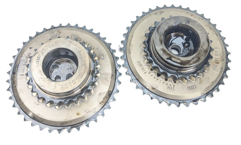 2009 AUDI S4 S5 A6 3.0 supercharged TIMING CHAIN GEAR SPROCKET Pair