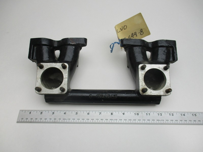 824649 Volvo Penta AQ130 Stern Drive Intake Inlet Manifold 1-824647
