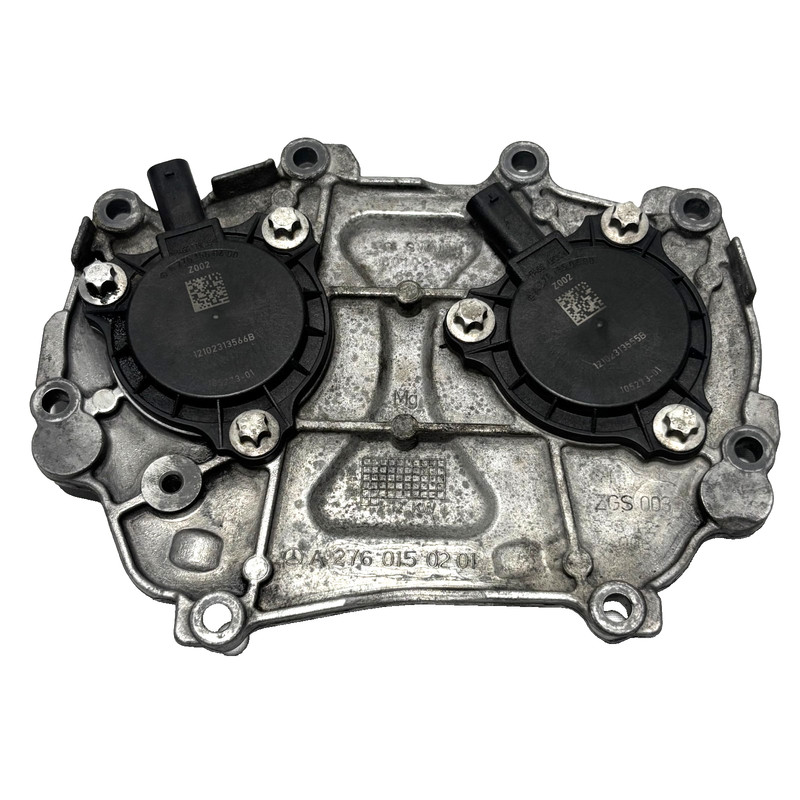📌 12-23 MERCEDES E350 FRONT LEFT OR RIGHT ENGINE TIMING CHAIN COVER PLATE OEM