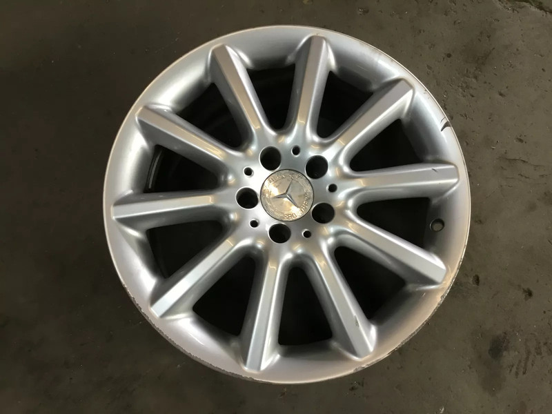 Mercedes SL500 R230 Rear Wheel Rim 18x9.5 18 Inch 10 Spoke 03 04 05 06 07 08 |:A