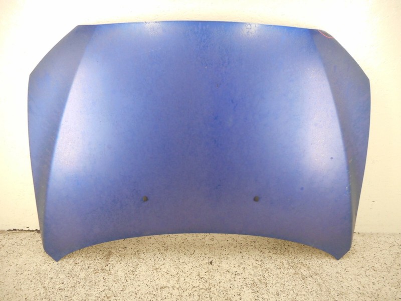 08-12 Mitsubishi Lancer Hood Bonnet Lid Cover OEM Blue W/O Ralliart
