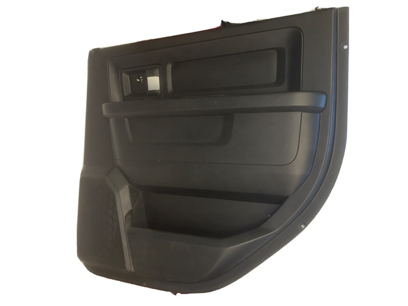DODGE RAM DOOR PANEL TRIM 2013 TO 2019 CREW CAB REAR RIGHT BLACK OEM 1VE121X9AB