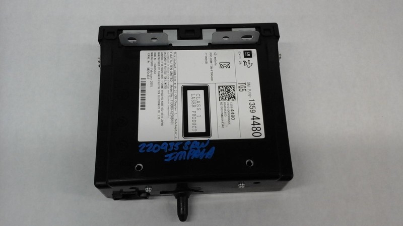 15-'20 CHEVROLET IMPALA audio disc player OEM1 Year Wnty!