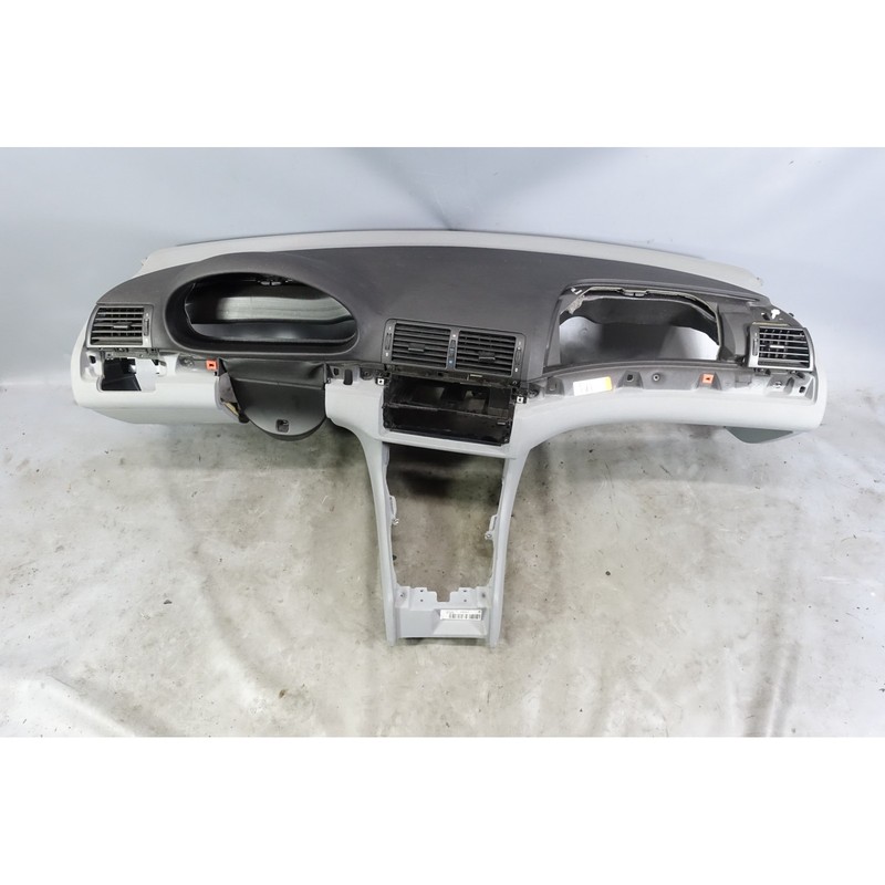 99–06 BMW E46 3-Series Dashboard Dash Panel Trim Assembly Grey Black OEM