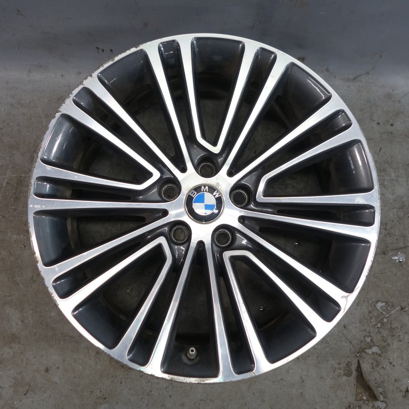 Damaged 17-23 BMW G30 5-Series 18x8 Style 634 Alloy Wheel Orbit Grey OEM