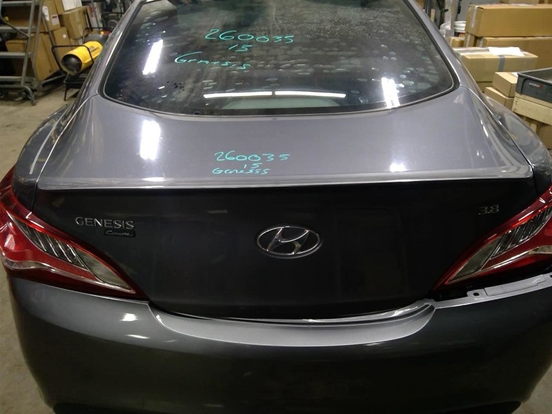 Trunk/Hatch/Tailgate Coupe With Spoiler Fits 09-16 GENESIS 1747877