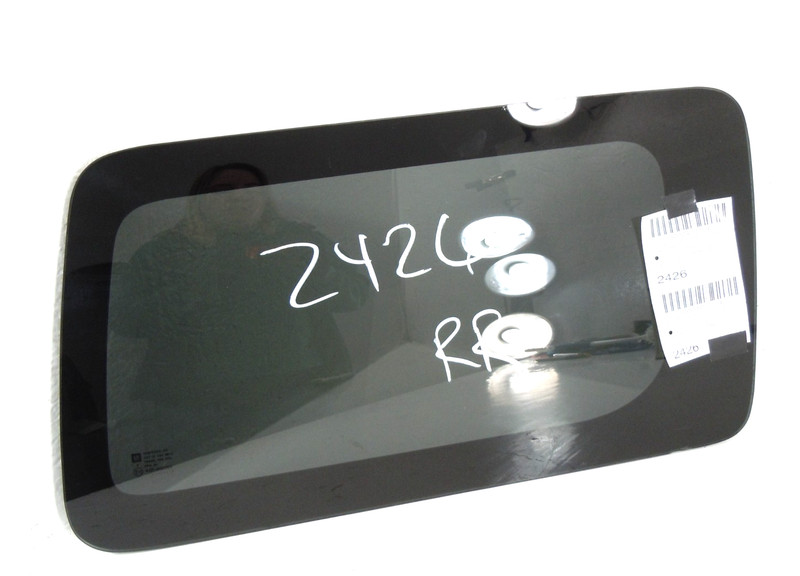 06-10 Hummer H3 Rear Quarter Window Glass Privacy Passenger Right OEM Opt AJ1