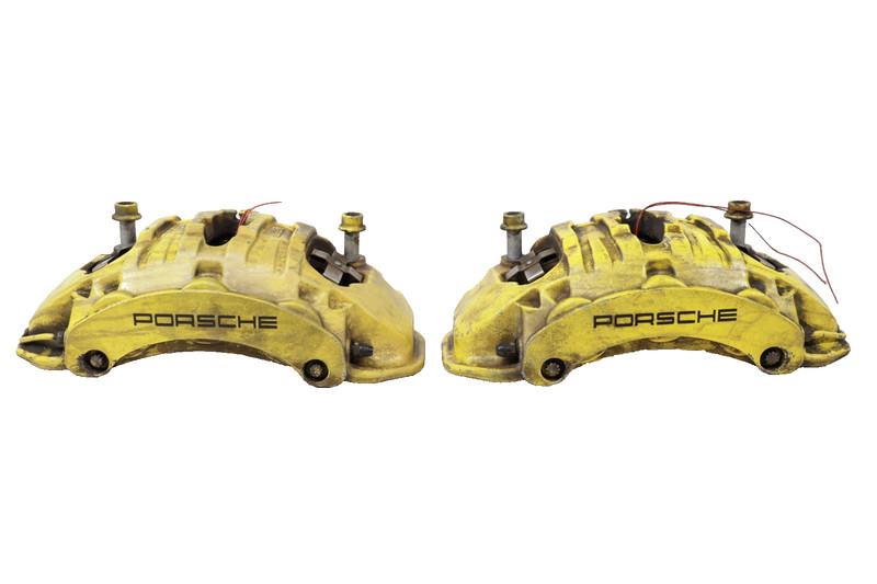 ✅ 10-18 Porsche Panamera 970 Macan Front Brake Calipers Left & Right Set OEM