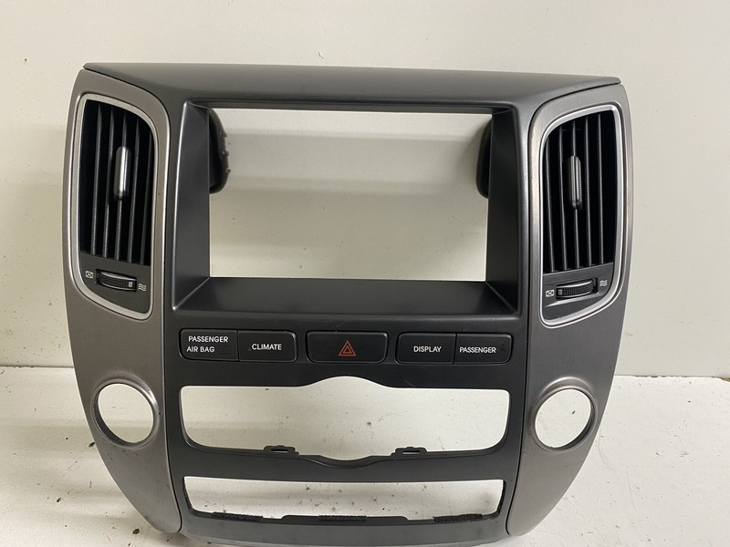 2011-2013 Hyundai Equus Heater A/C Radio Stereo Climate Bezel Hood Trim Cover