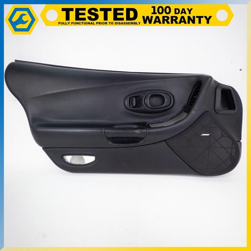 97-04 CHEVROLET CORVETTE C5 FRONT LEFT DRIVER SIDE INTERIOR DOOR PANEL TRIM OEM
