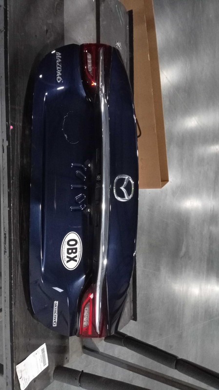 2019 MAZDA 6 Deck Lid Trunk Lid Blue OEM G53C67RC0A 76000 Miles