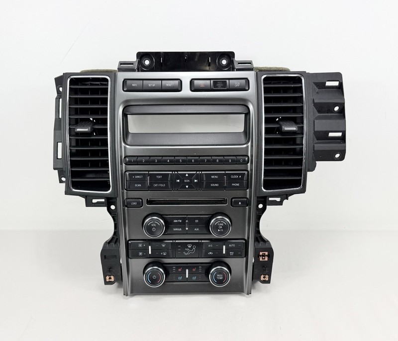2010-2012 Ford Taurus Radio Climate Control Heated Cooled Seats AG1T-18A802-DB