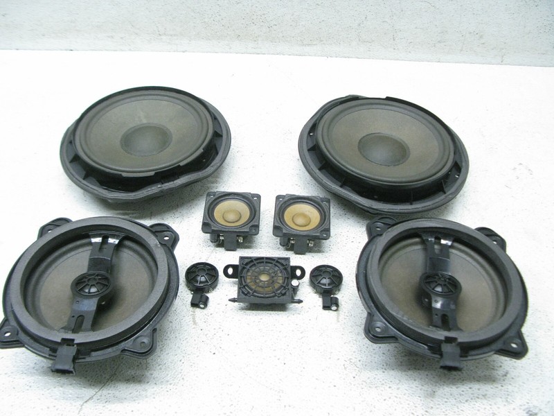 07-09 AUDI B7 A4 S4 CONVERTIBLE FRONT REAR LEFT RIGHT TWEETER SPEAKER OEM 111422