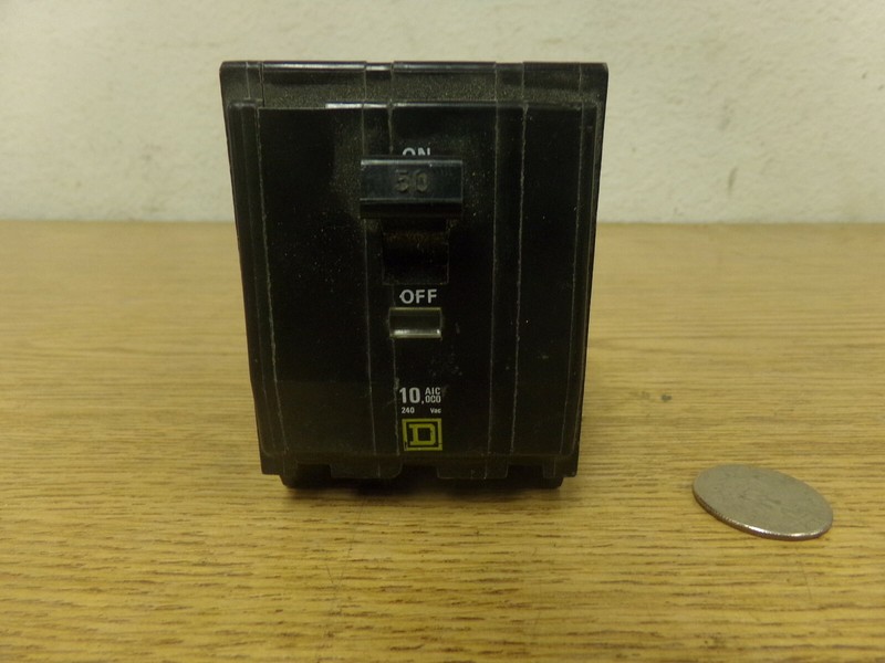 Square D 3-Pole QO 50A Circuit breaker MG-8133 HACR MH-9717 *FREE SHIPPING*