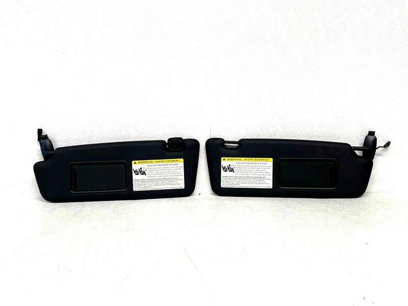 ⭐2015-2016 AUDI Q3 FRONT LEFT & RIGHT SIDE SUNVSIOR SHADE SET BLACK OEM LOT2538