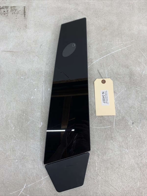 ⚡️17-23 Tesla 3 LH Exterior B Pillar Glass Trim W/ Camera 1100437-00-E 34007 B57