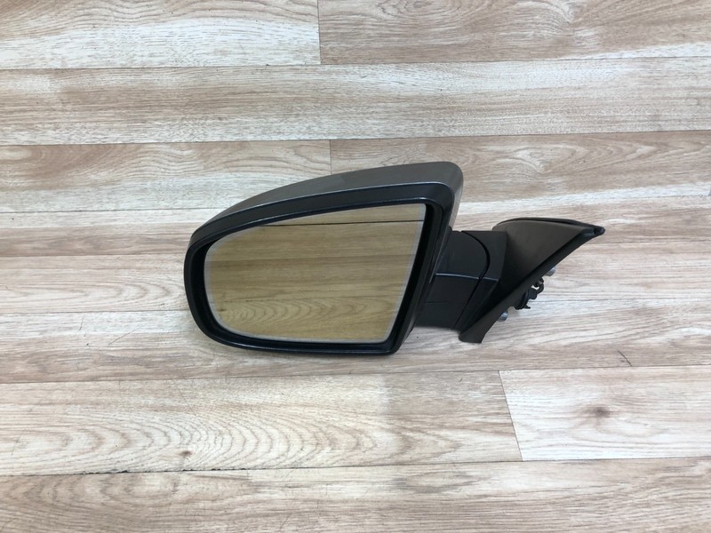 BMW OEM E71 X6 FRONT DRIVER SIDE EXTERIOR DOOR MIRROR WITH CAMERA GRAY 08-14