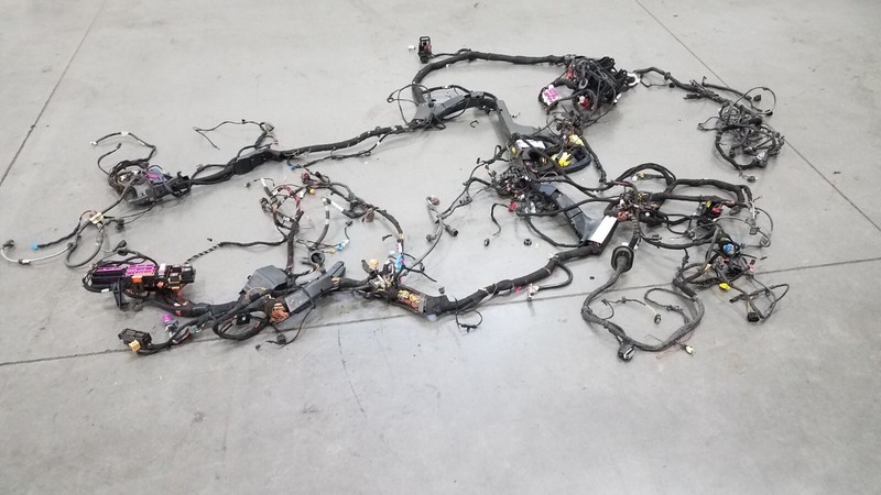 2016 14 15 16 17 Audi RS7 Quattro Chassis Wiring Harness - Damage #4402 X6