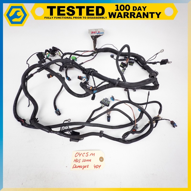 97-04 CHEVROLET CORVETTE C5 FRONT ENGINE WIRE HARNESS ASSEMBLY OEM
