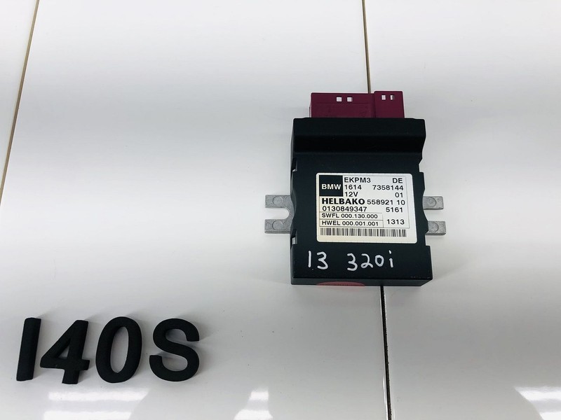 13-18 BMW 320I X-DRIVE 2.0L L4 GAS ENGINE MOTOR FUEL PUMP CONTROL MODULE OEM