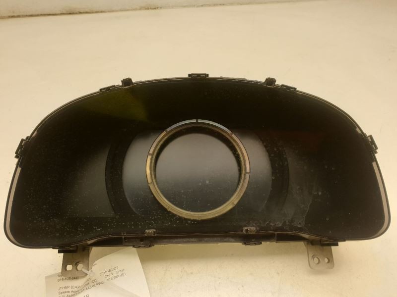 15-17 LEXUS IS200T WITH PACKAGE F SPORT SPEEDOMETER CLUSTER