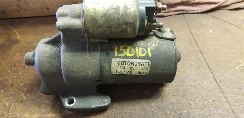 Starter Motor ID F50U-11000-AA Thru AC Fits 95-00 LINCOLN CONTINENTAL 108423