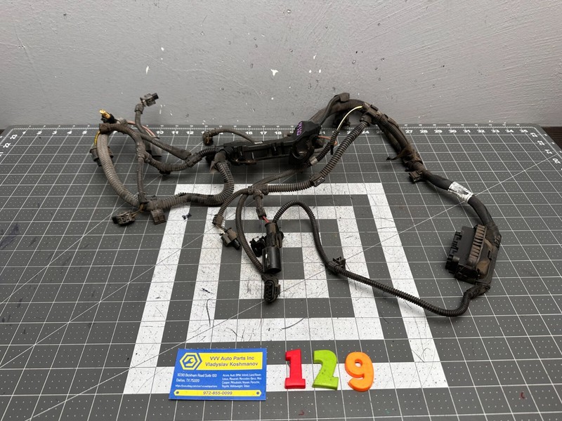 13-16 BMW 320i A/T N20 ENGINE WIRE WIRING HARNESS OEM 7641661