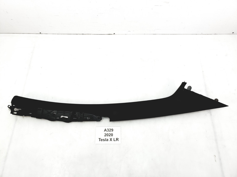 ✅ 16-20 OEM Tesla Model X Front Right Passenger Upper A Pillar Trim Ultrasuede