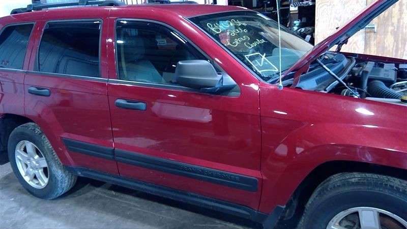 Passenger Front Door Tempered Glass Fits 06-07 GRAND CHEROKEE 3284700