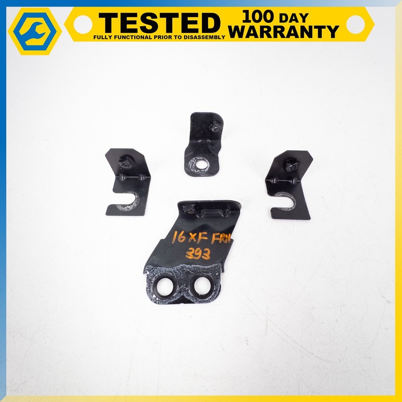 16-23 JAGUAR XF X260 FRONT RIGHT SIDE FENDER SUPPORT BRACKET MOUNT SET OEM