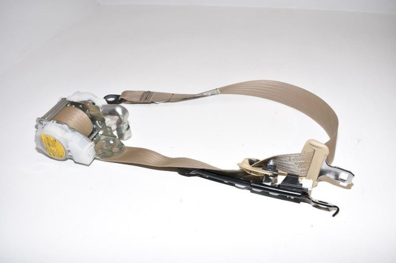 2006 LEXUS IS250 PASSENGER SIDE RIGHT FRONT TAN SEAT BELT RETRACTOR