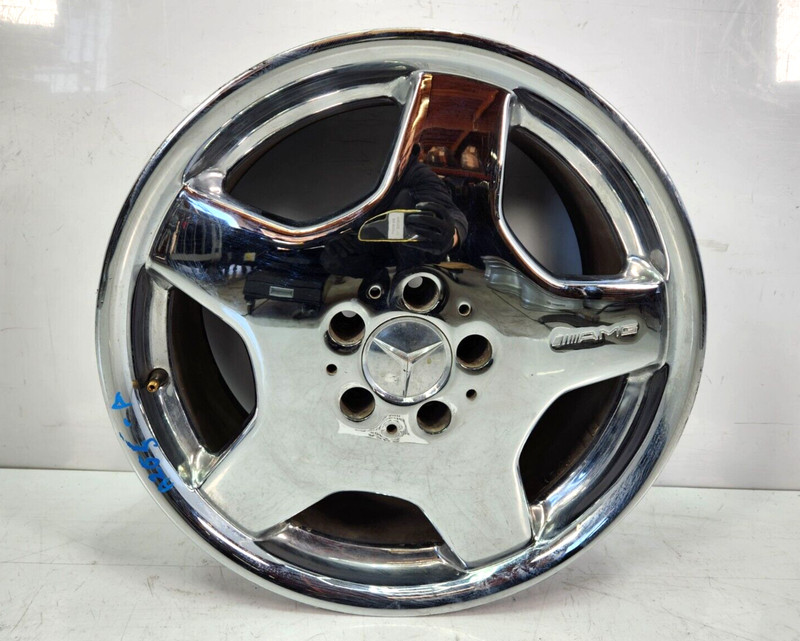 ✅ 03-04 OEM Mercedes R230 SL500 Alloy Wheel Rim 8.5Jx18 ET44 NOTE*