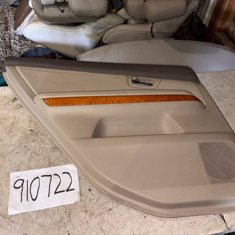 2007 - 2009Lexus RX350 Rear Left Interior Door Trim Panel OEM