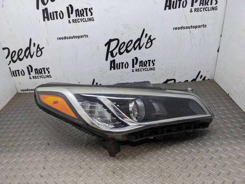 Passenger Headlight Built Halogen Bumper US Market Fits 16-17 SONATA 1131039
