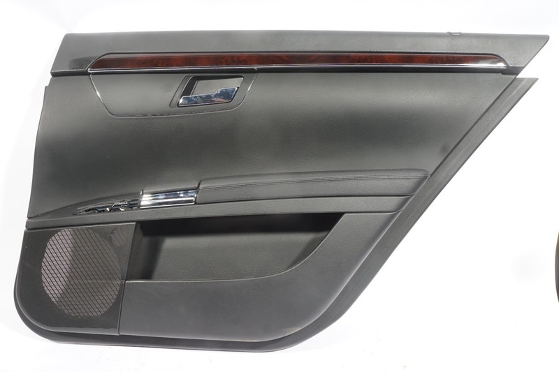 11-13 MERCEDES BENZ S550 W221 REAR RIGHT PASSENGER SIDE INTERIOR DOOR PANEL OEM