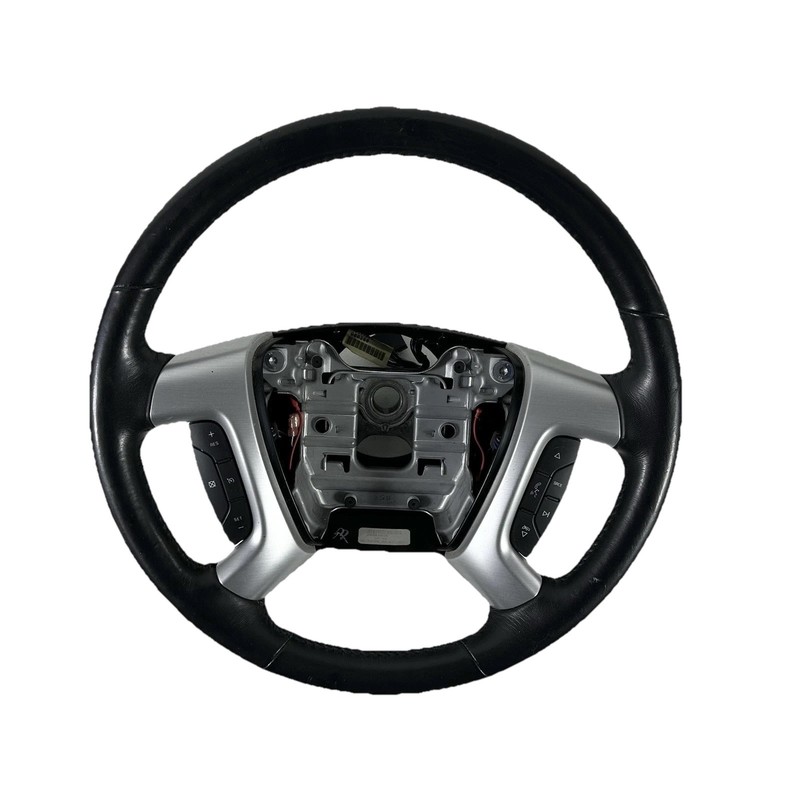 2009-2012 Chevy Traverse Black Leather Steering Wheel w/ Controls OEM