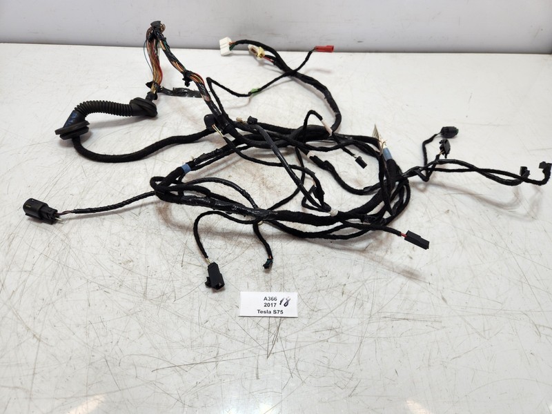 ✅ 12-20 OEM Tesla Model S Rear Right Trunk Liftgate Wiring Harness Cable Wire