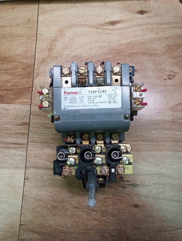 Furnas 14DP32AF Ser. A Size 1 Contactor 600V 27A