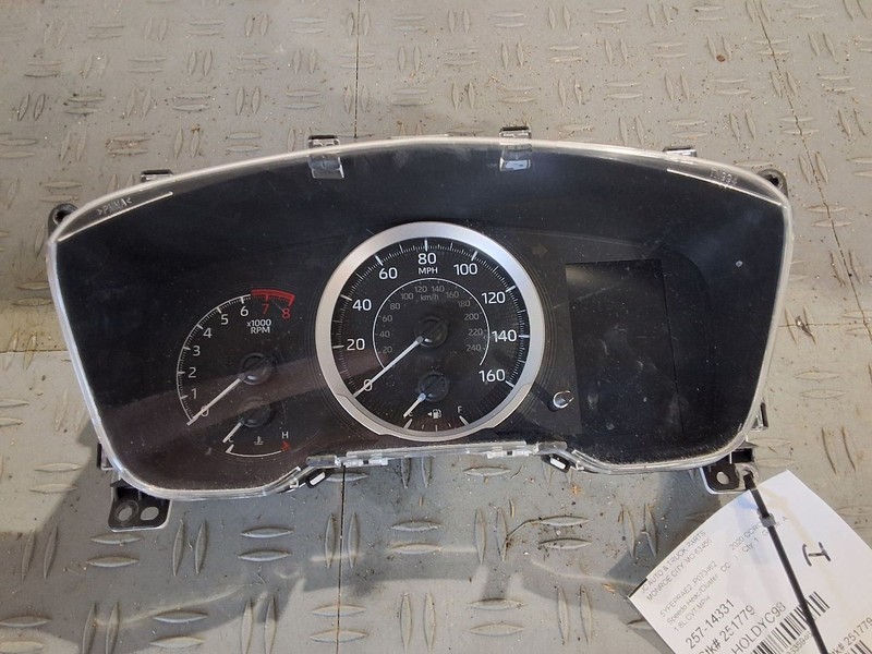 2020 Toyota Corolla Speedometer Instrument Cluster 1.8L MPH Sedan