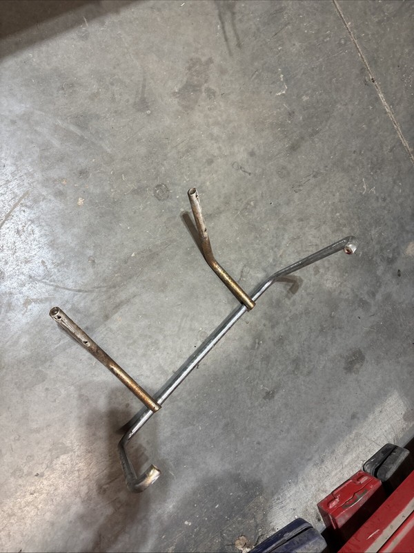 1974 Vintage Snowmobile John Deere 500 Wide Track Rear Tunnel Grab Bar