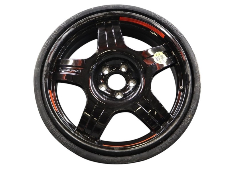 10-16 Mercedes W212 E63 CLS63 AMG Emergency Spare Tire Wheel Rim 6.5Bx19H2 Oem