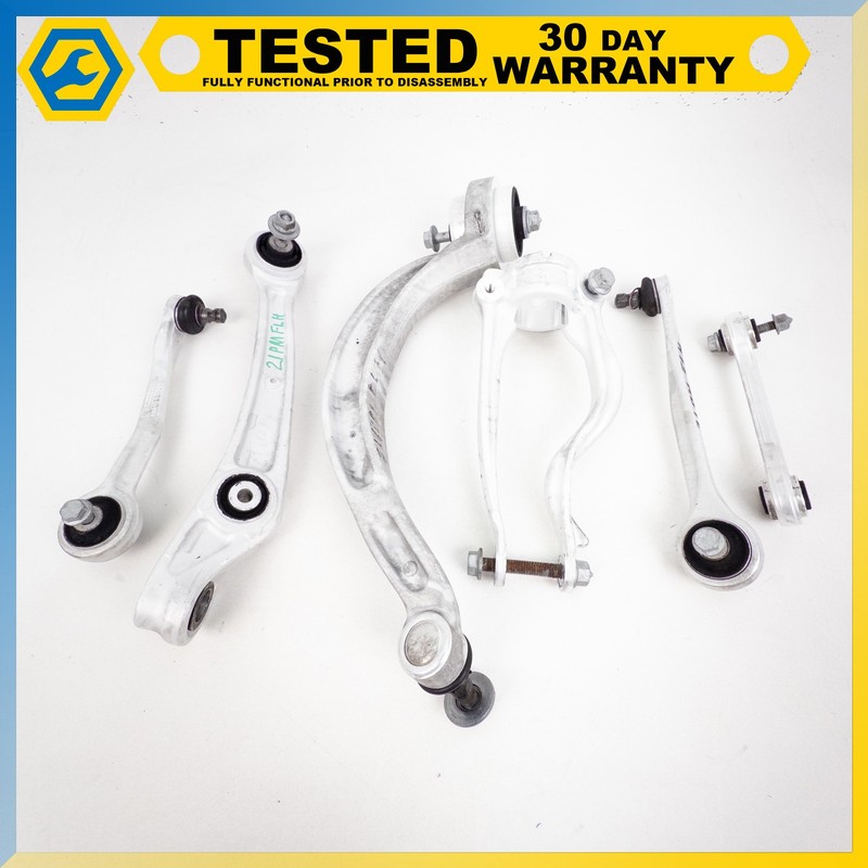 19-24 PORSCHE MACAN FRONT LEFT SUSPENSION CONTROL ARM SET OF 6 OEM