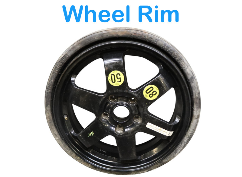 14-21 Maserati Ghibli Emergency Spare Tire Compact Wheel Rim 6.00Bx18H2 ET5 Oem