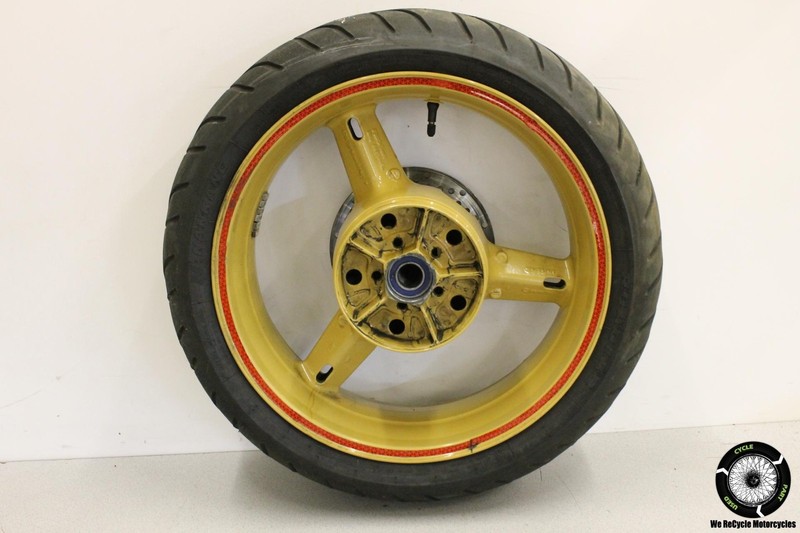 2002 Suzuki Gsxr750Rear Wheel Back Rim W Tire