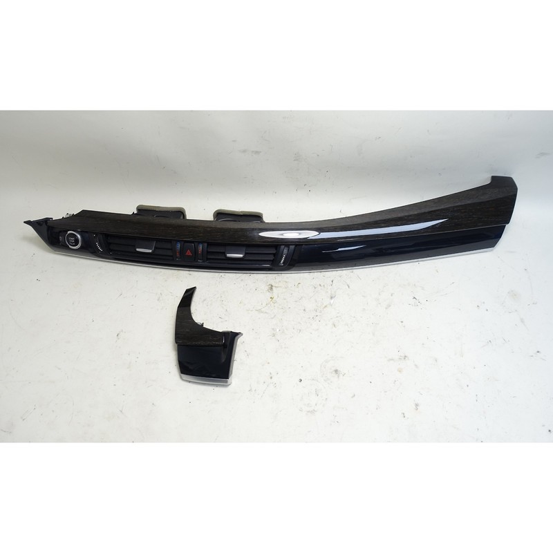 2014-2019 BMW F15 X5 F16 X6 Front Dashboard Wood Trim Set Oak Anthracite OEM