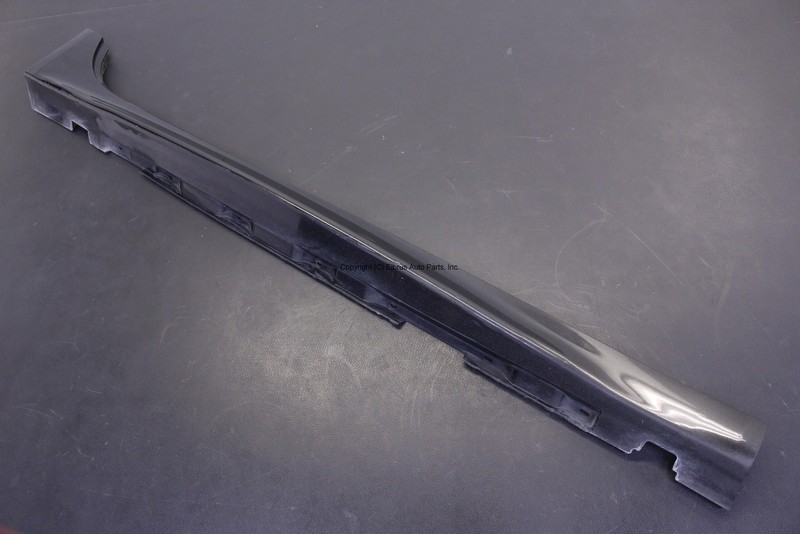 JAGUAR XFR 10 11 12 13 14 15 PASSENGER ROCKER SKIRT MOLDING OEM BLACK PEL