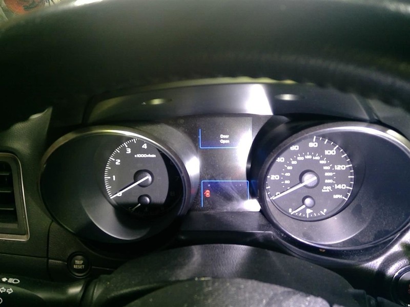 Speedometer Cluster US Market CVT With Pre-crash System Fits 17 LEGACY 1722050