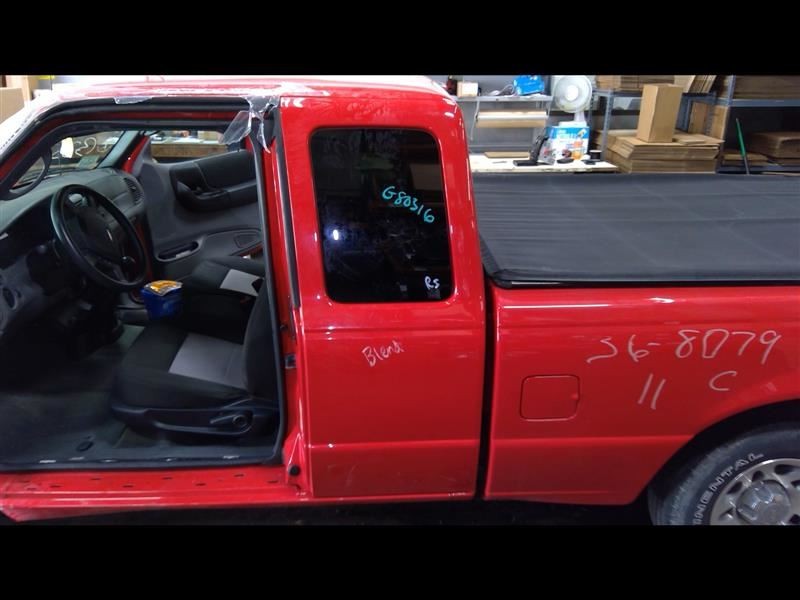 Driver Left Rear Side Door Privacy Tint Glass Red Fits 03-11 RANGER 624235